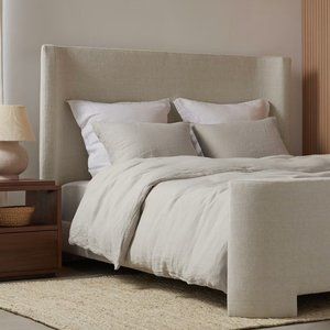 Parachute 100% Linen King Sized Sheets in Bone